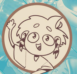 Cyan the racoon